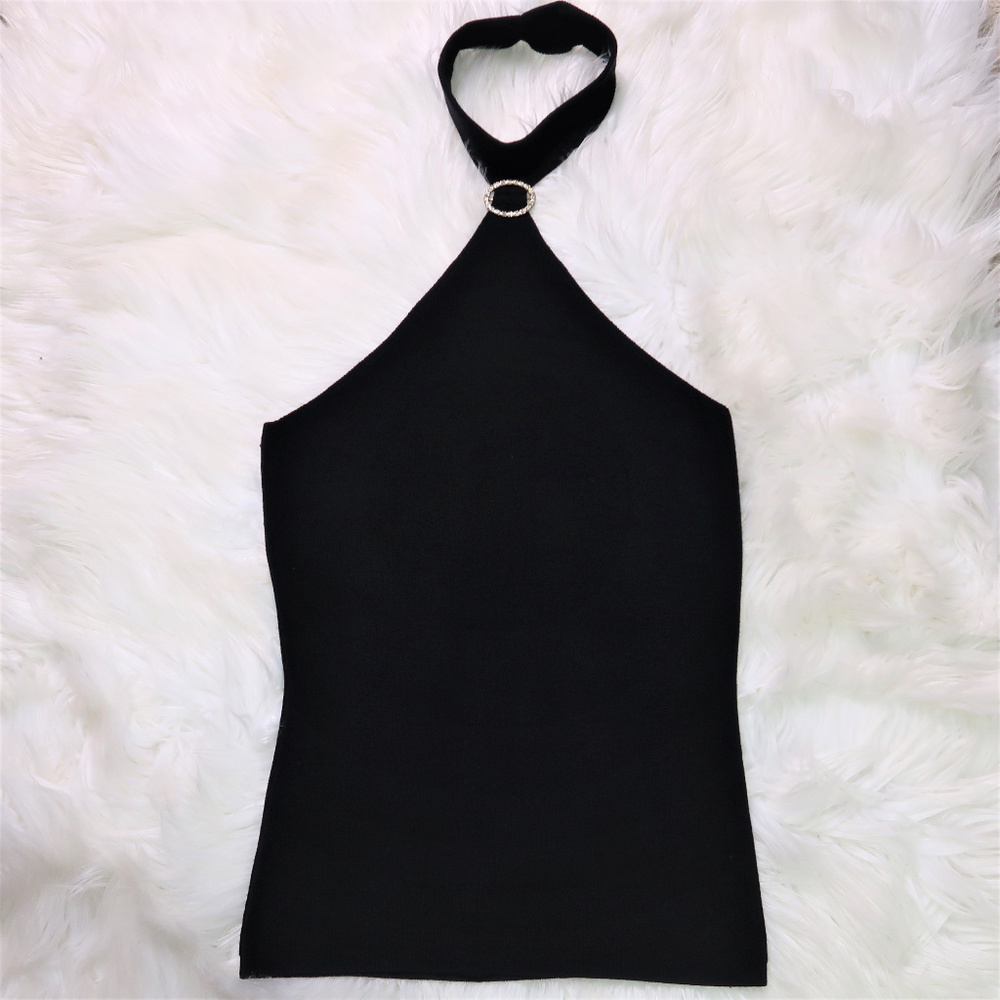 Georgiou Studio, Silk Black top, size P